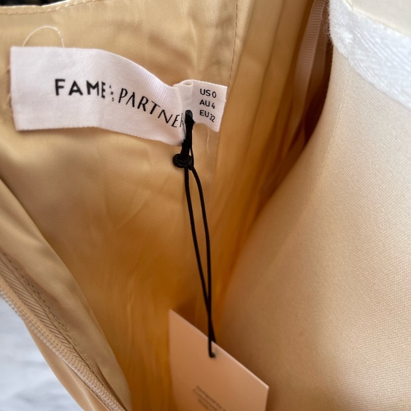 Fame and Partners Slip Dress With String Details - Picture 5 of 6